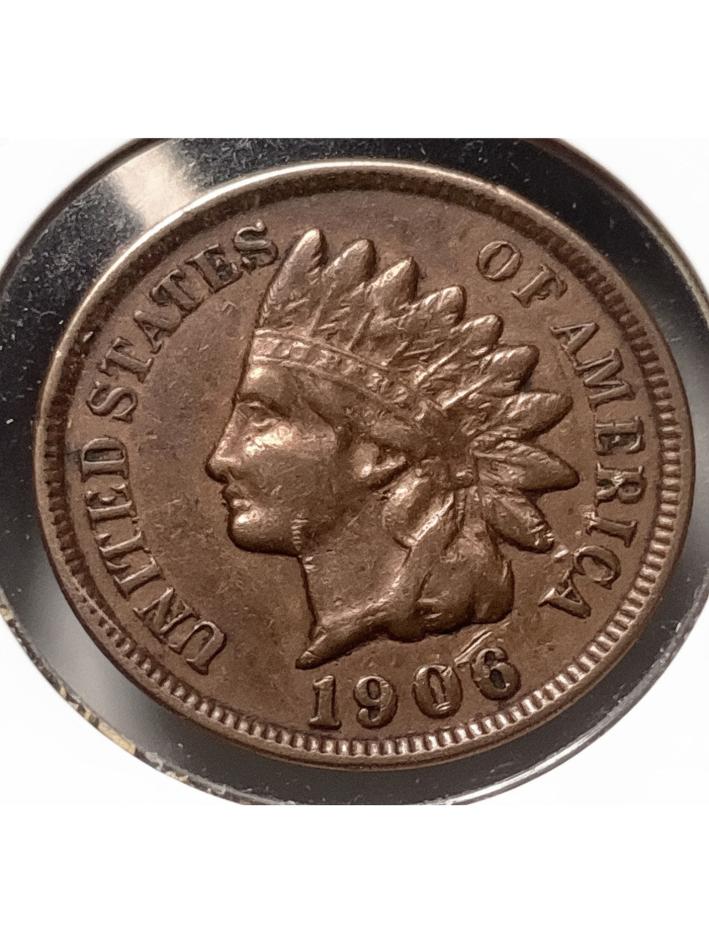 1906 Indian Head Penny Full Liberty & Diamond #203